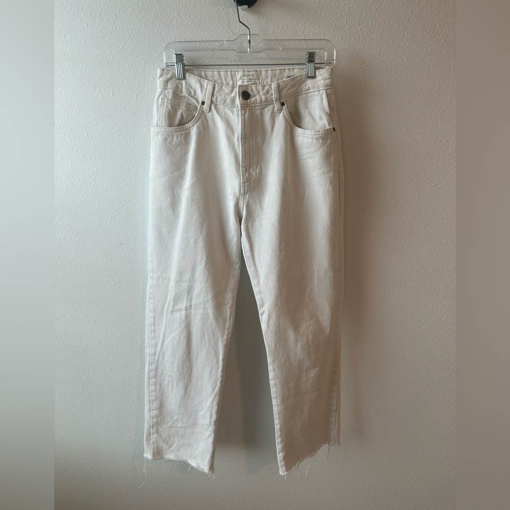 Cotton On Wonens Long Straight White Jeans